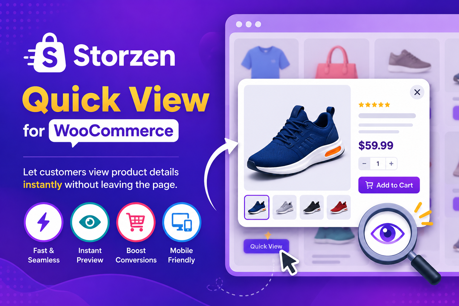Storzen – Quick View for WooCommerce