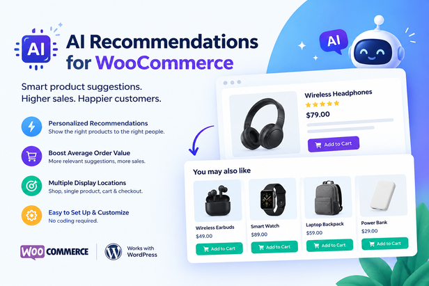 AI Recommendations for WooCommerce