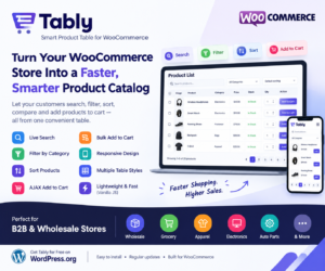 Tably for WooCommerce: The Smart Product Table Plugin That Supercharges B2B & Wholesale Stores in 2026